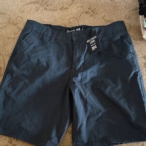 RSQ Men’s Mid-Length Chino Shorts - Navy